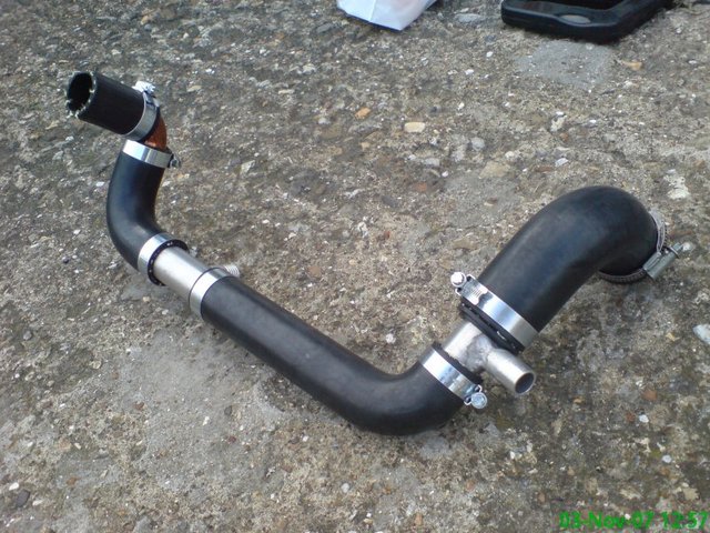 lower coolant pipe 4